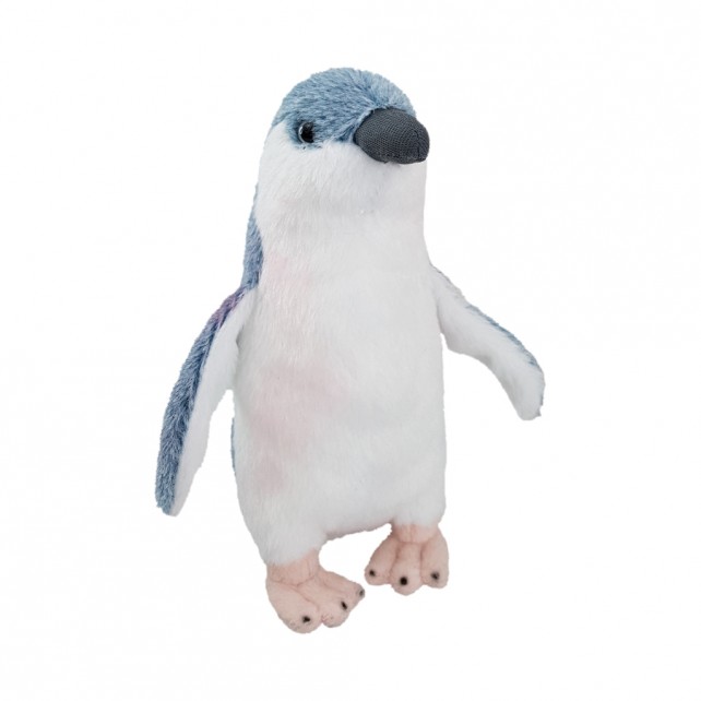 Blue penguin plush toy